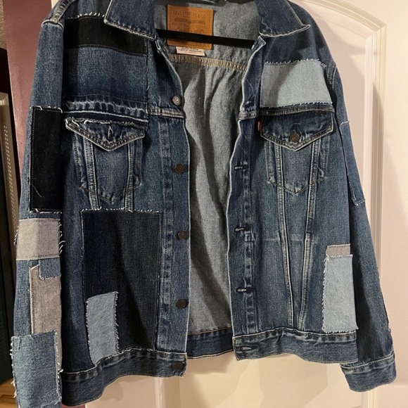 Levi’s patchwork denim jacket - Picture 1 of 8